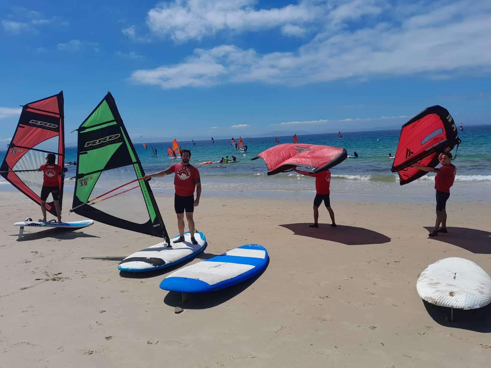 playa-lances-windsurf-tarifa Mejores Playas en España para Hacer Windsurf - tarifa